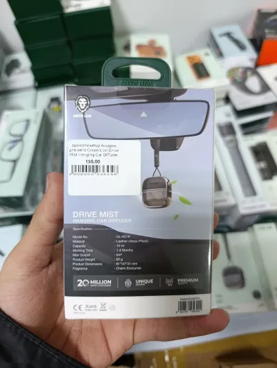 Ароматизатор воздуха для авто Green Lion Drive Mist Hanging Car Diffuser — миниатюра 3