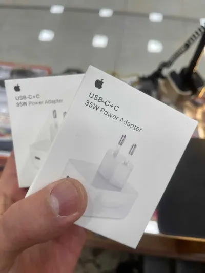Адаптер для iPhone 35w с двумя входом — миниатюра 1