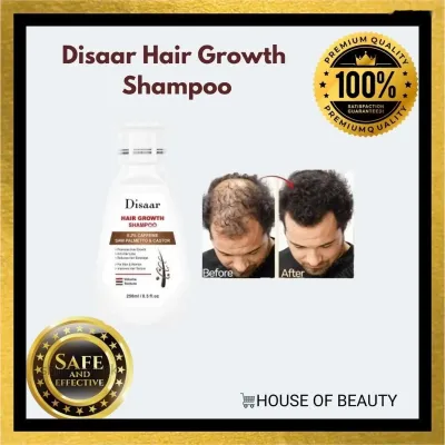Шампунь Disaar Hair Growth Shampoo с кофеином и экстрактом пальмы сереноа — миниатюра 3