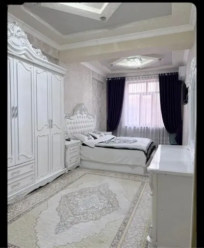 2-комн. квартира, 11 этаж, 61м², исмоил сомони — миниатюра 1