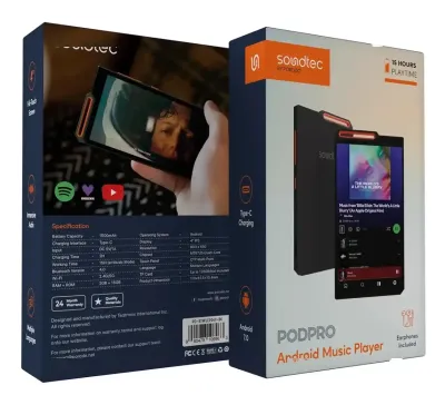 Музыкальный плеер Porodo Soundtec Pod Pro для Android