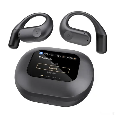 Беспроводные наушники Powerology Open-Ear Air Conduction ENC TWS — миниатюра 2