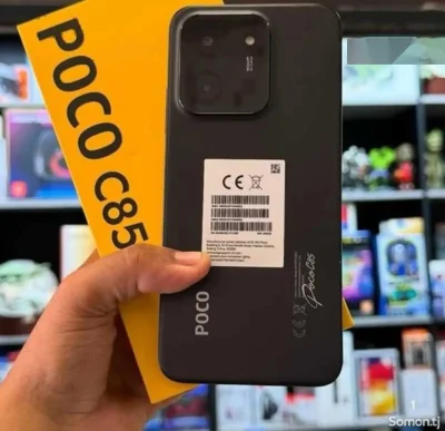 Xiaomi Poco C85 6+3/128Gb Black 6000Мач