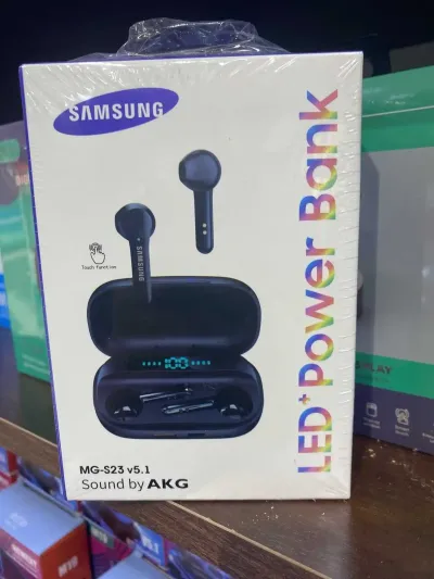 Беспроводные наушники Samsung LED Power Bank — миниатюра 2