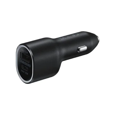 Автомобильное зарядное устройство Samsung Dual Port Car Charger 40W