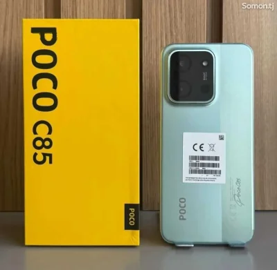 Xiaomi Poco C85 6+3/128Gb Black 6000Мач