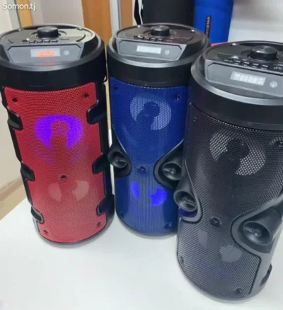 Портативная колонка bt speaker zqs-4209 bluetooth, fm, mp3 и подсветкой
