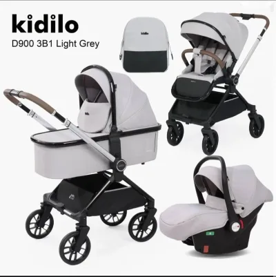 Коляска 3в1 Kidilo — миниатюра 1