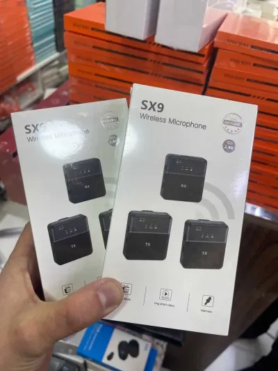 Микрофон петличный Wireless Microphone SX9 петличка беспроводной — миниатюра 1