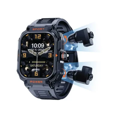 Умные часы Green Lion Fit - Gear  TWS Smart Watch черный