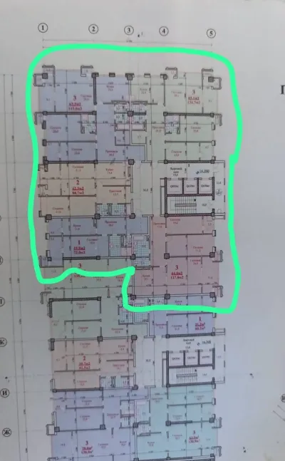 6-комн. квартира, 11 этаж, 566 м², И Сомони