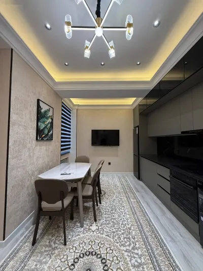 2-комн. квартира, 12 этаж, 91 м², Исмоили Сомони, Северный, дом Ёвар — миниатюра 2