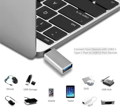 OTG-адаптер type-C to USB Remax