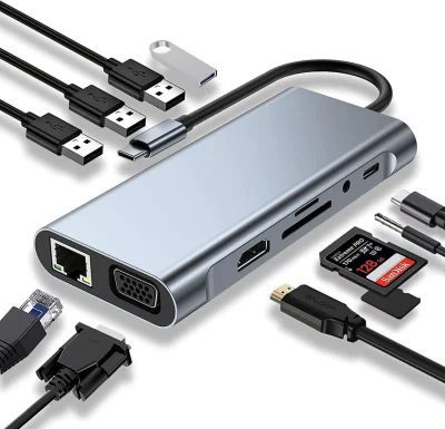 Переходник Hub (хаб) Usb 3.0 - HDMI - TYPE-C