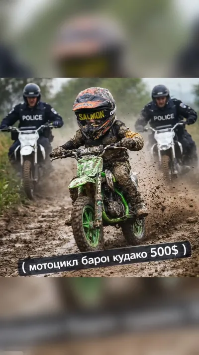 Горный мотоцикл — миниатюра 2