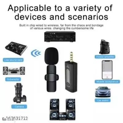 Беспроводной петличный микрофон K35 Pro — миниатюра 4