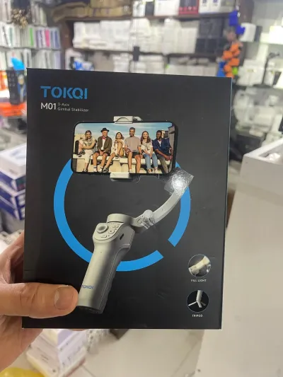 Электронный стабилизатор для телефона TOKQI-M01 трехосевой