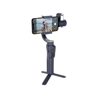 Стабилизатор Porodo Anti-Shake с AI-трекером Porodo Anti-Shake Gimbal  Gimbal with AI Tracker черный