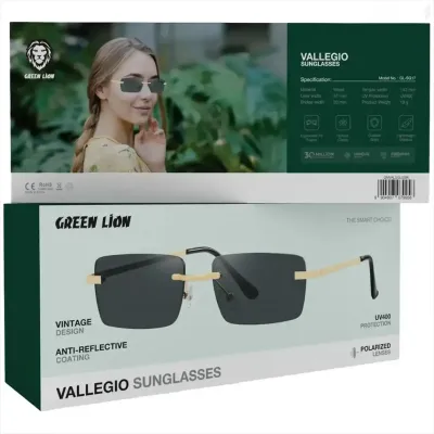 Солнцезащитные очки Green Lion VALLEGIO Sunglasses — миниатюра 1