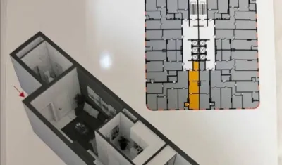 1-комн. квартира, 4 этаж, 46 м², Н.сино
