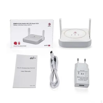 Wi-Fi роутер Zonch 4G/5G Wi-FI Cpe Router B720 5200mAh — миниатюра 2