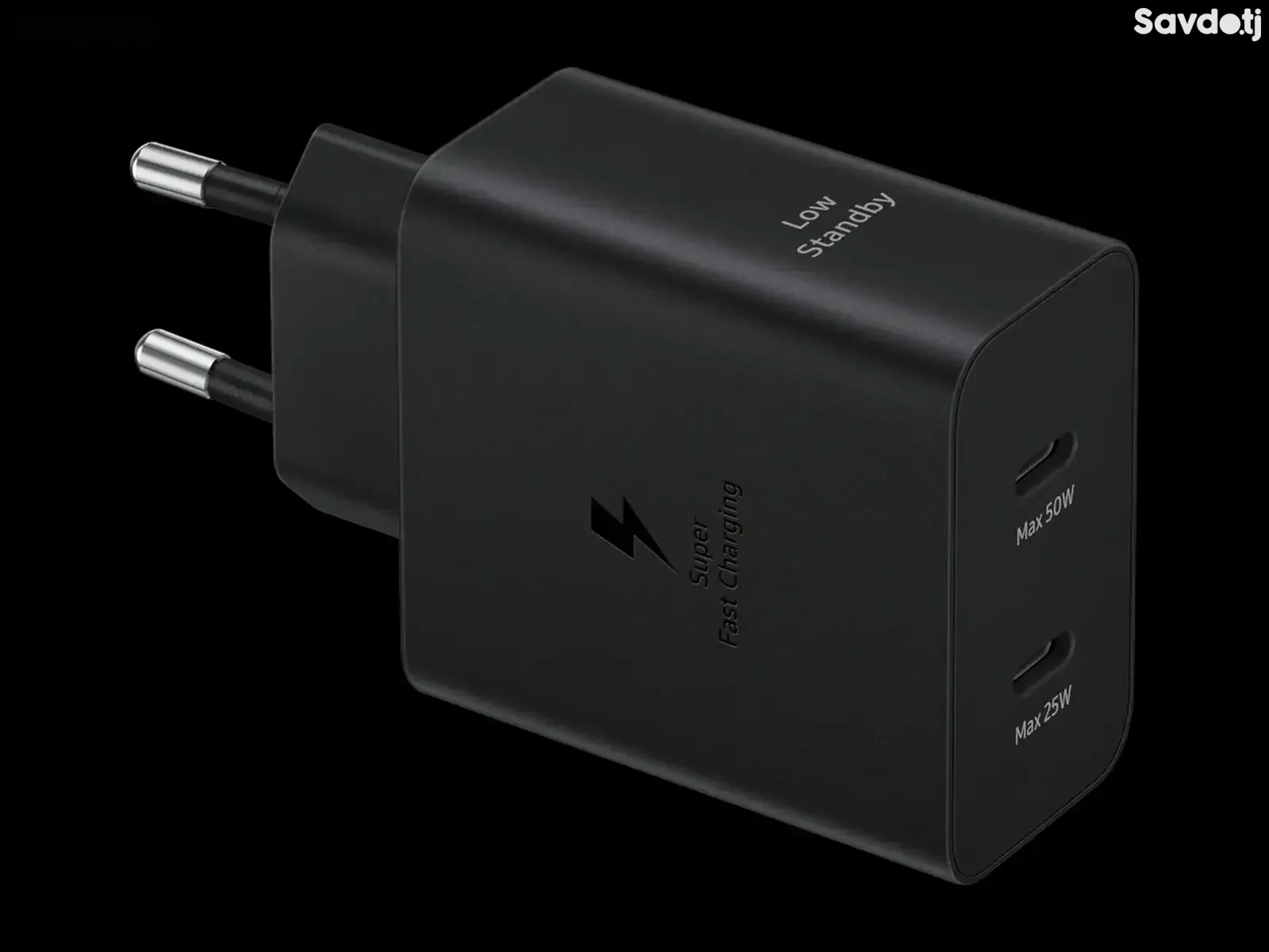 Адаптер питание Samsung 50W Duo USB-C EP-T