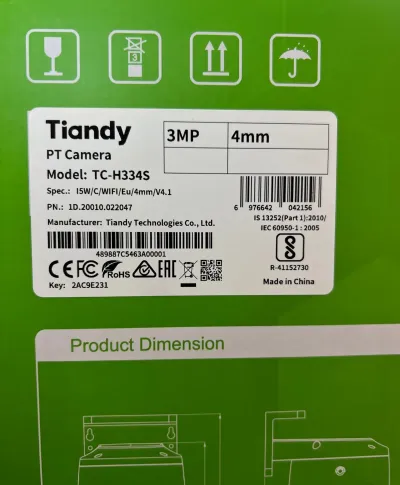 IP-камера Tiandy TC-H334S
