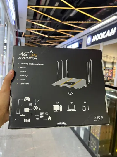 4G Cpe LTE Роутер с сим-картой 4G — миниатюра 2
