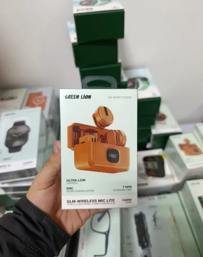 Беспроводной микрофон Green Lion GLM-Wireless Mic Lit with Type-C & Lightning Ca