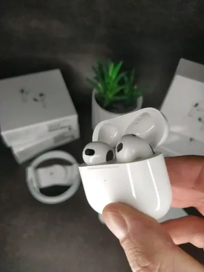 Беспроводные наушники Airpods 3 люкс копия — миниатюра 1