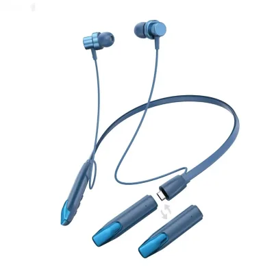 Беспроводные шейные наушники Green Lion Sevilla Wireless Neck Band синий — миниатюра 1