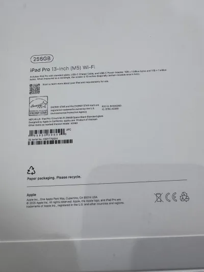 Планшет Apple iPad Pro 13 M5 WiFi 256GB — миниатюра 3