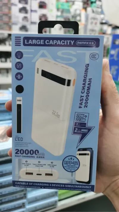 Внешний аккумулятор Remax RPP-72 20000 mAh