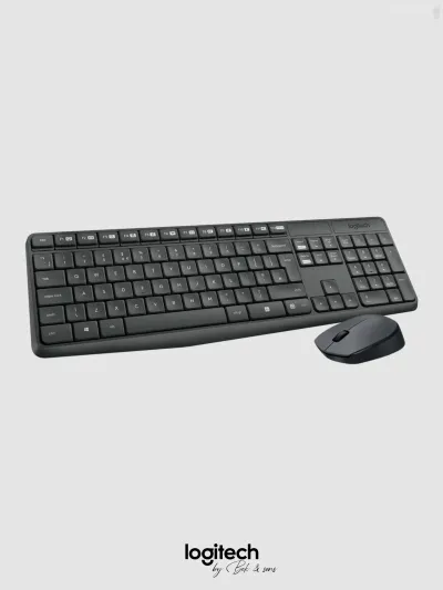 Беспроводная клавиатура + мышь Logitech MK235 — миниатюра 5