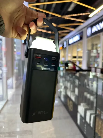 Внешний аккумулятор с фонариком Mars Powerbank 30000 mah — миниатюра 1