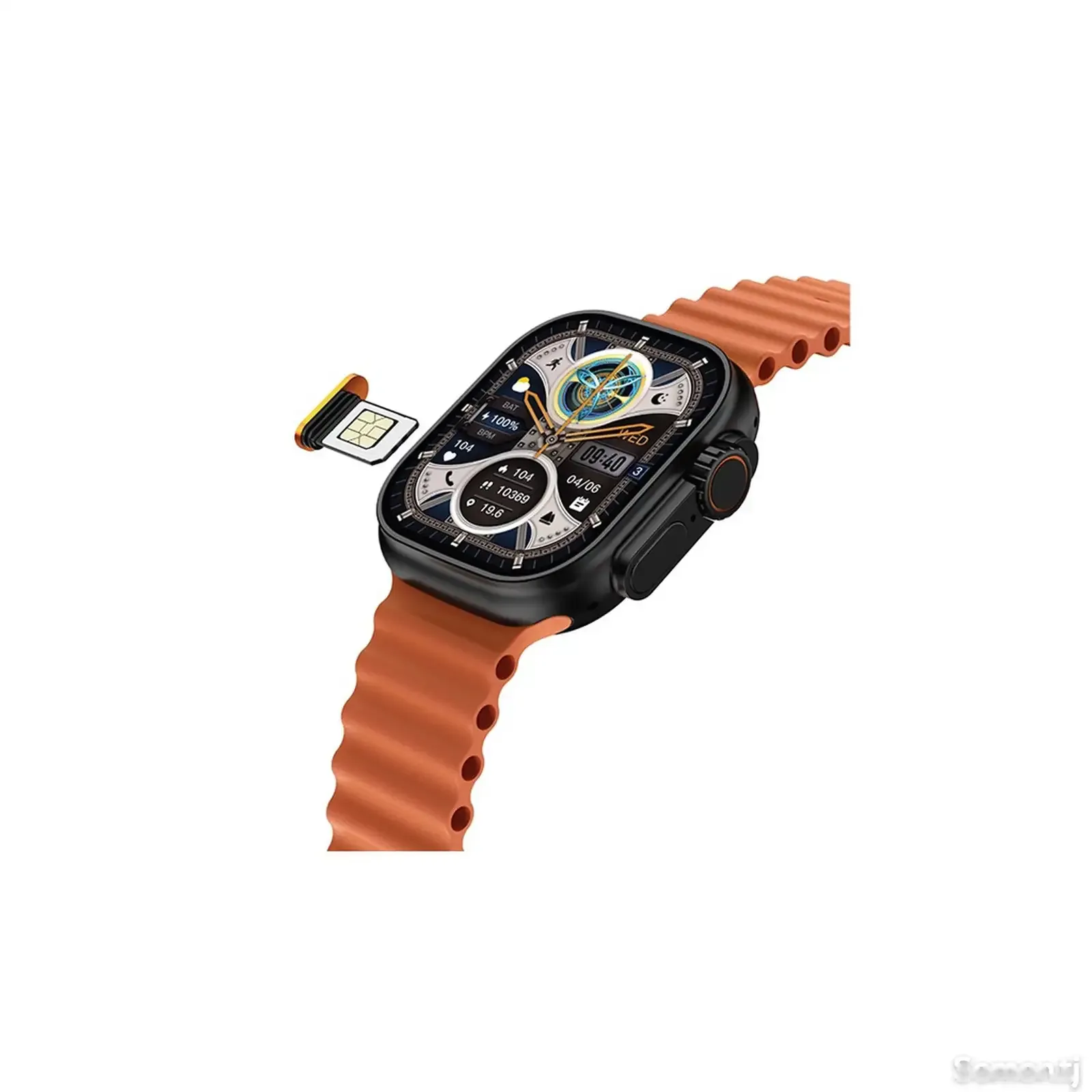 Умные часы Green Lion 4G Ultra Smart Watch Andriod черный