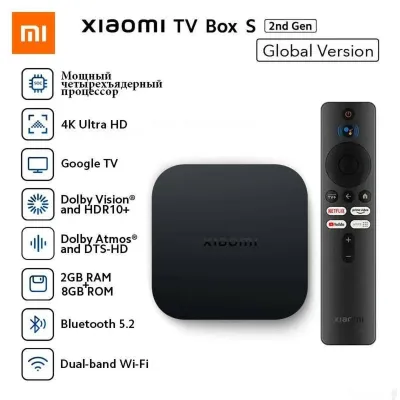 ТВ приставка Xiaomi Mi Box S 2nd Gen Global — миниатюра 2