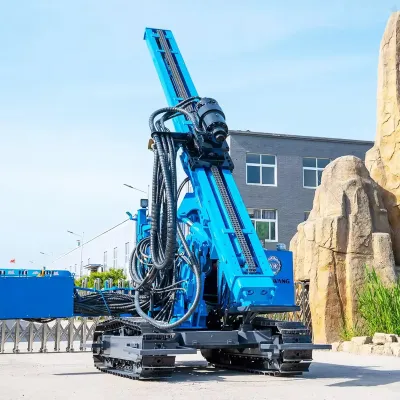 Машинаи ҳамрории сояфарории офтобӣ Solar Pile Driver — миниатюра 1