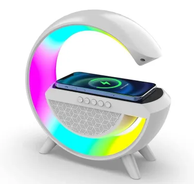 Настольная колонка Led Wireless charger speaker HM-2301