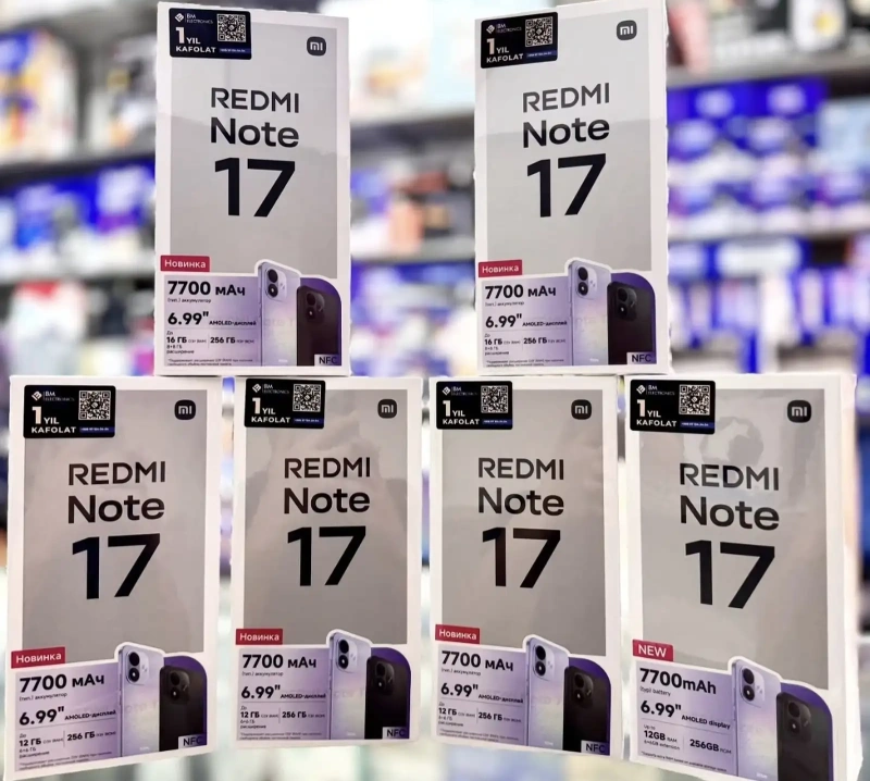 Xiaomi Redmi Note 17 6+3/256gb