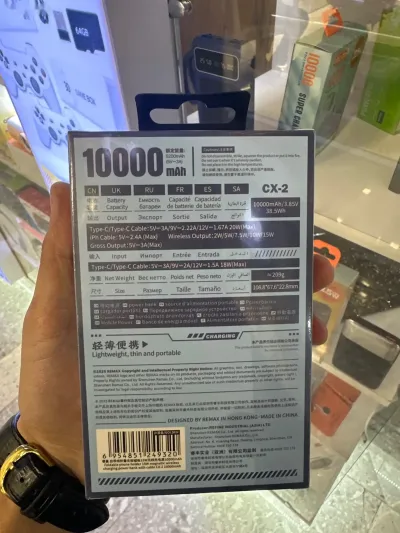 Магнитный аккумулятор REMAX CX-2 10000mAh - 15 Вт — миниатюра 2