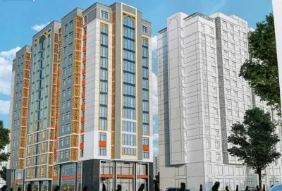 2-комн. квартира, 9 этаж, 95 м², И Сомонӣ