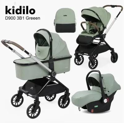 Коляска 3в1 Kidilo — миниатюра 1
