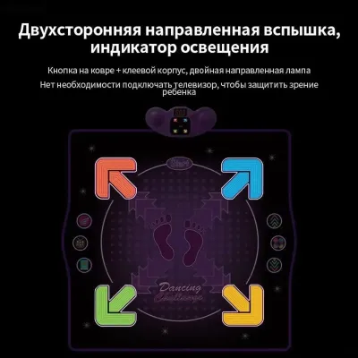 Музыкальный игровой коврик для детей — миниатюра 3