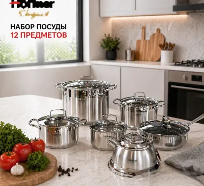 Набор кастрюль