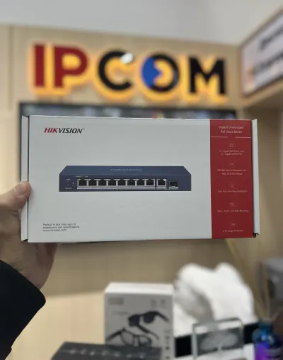 Switch POE Gigabit Hikvision DS-3E0510P-E/MO-STD