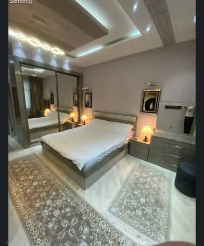 2-комн. квартира, 8 этаж, 116м², Сомони — миниатюра 1