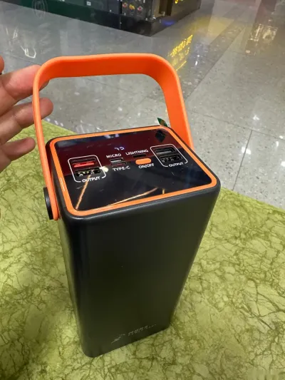 Внешний аккумулятор с фонариком Mars Powerbank 70000 mah — миниатюра 1