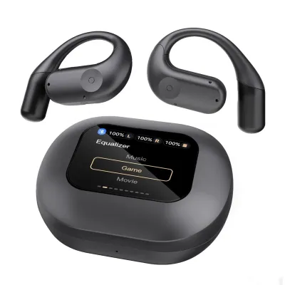 Беспроводные наушники Powerology Open-Ear Air Conduction ENC TWS — миниатюра 2