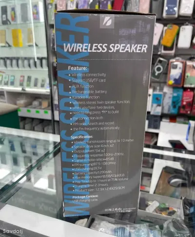 Колонка Wireless KTX-1526